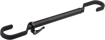 Delta Adjustable Crossbar Top Tube Frame Adapter: Black 