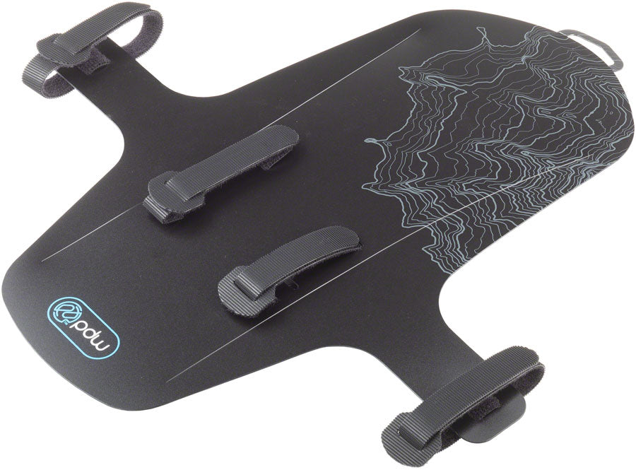 Portland Design Works Mud Shovel 6.5 Fat Fender - Fork Mount, Black (PDW)