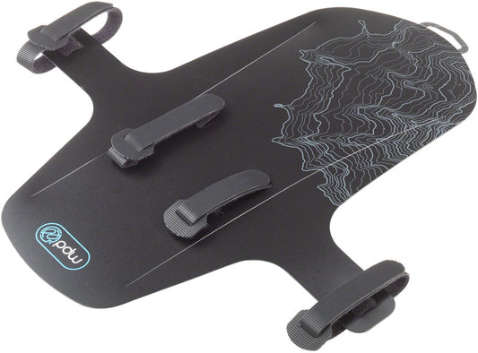 Portland Design Works Mud Shovel 6.5 Fat Fender - Fork Mount, Black (PDW)