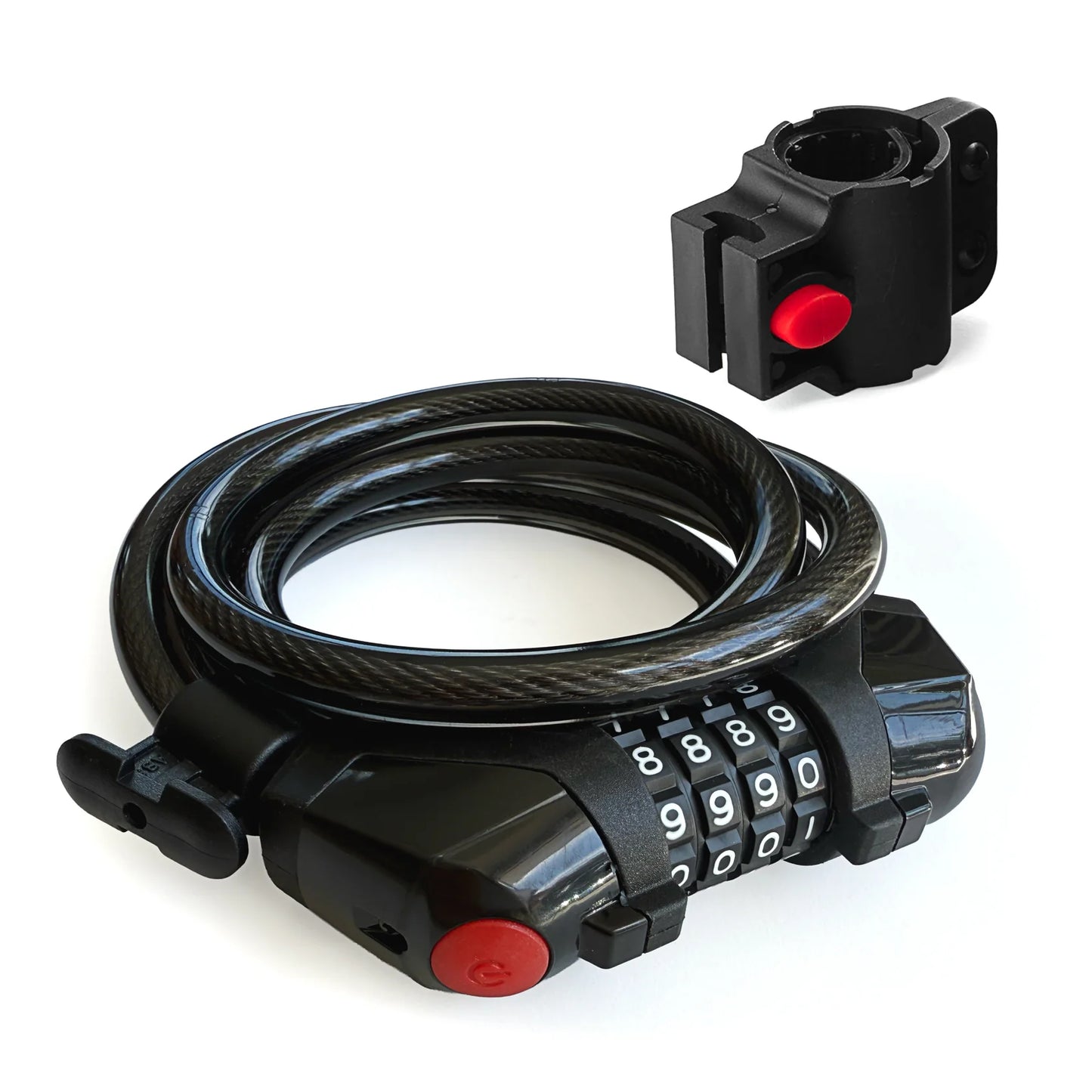 Monster Lock 6-Foot x 12-Gauge Combination Lock with Built-in LED