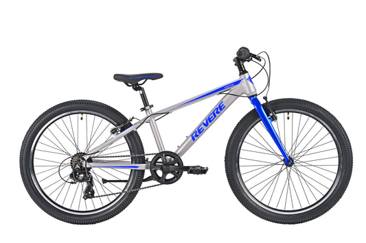*New* Revere Lynx 24" Kids Trail Bike - Concrete/Blue