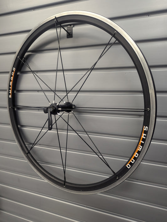 Wheelset - Shimano WH-M535, 26", QR, Presta, 8-SP Cassette - Refurbished