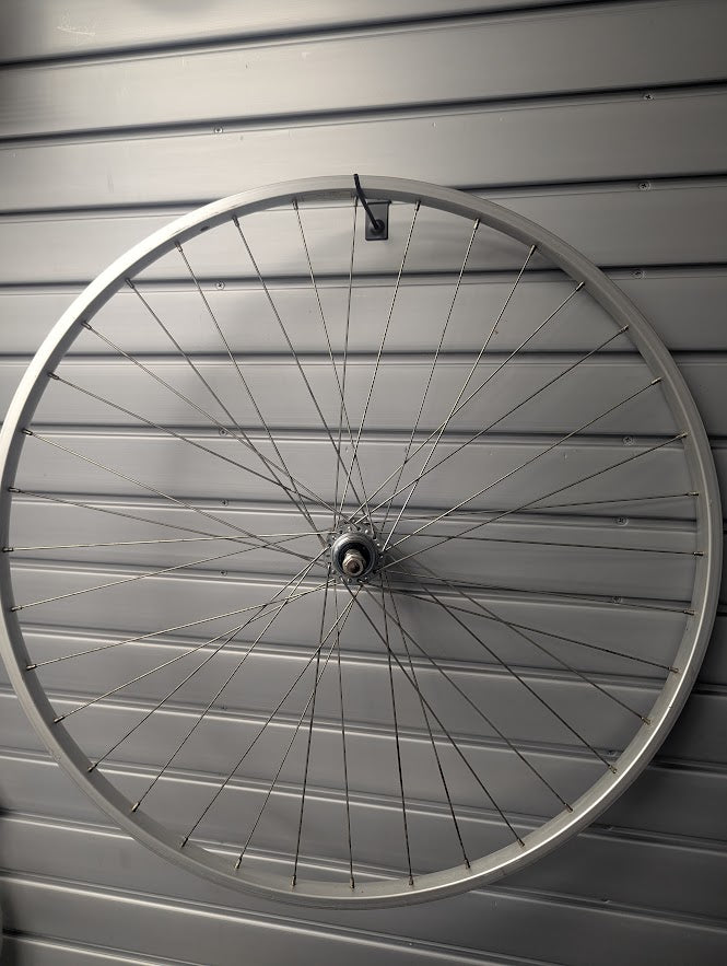 REAR WHEEL - 27 x 1-3/4" - Araya Rim - Raleigh Hub - Freewheel - Refurbished