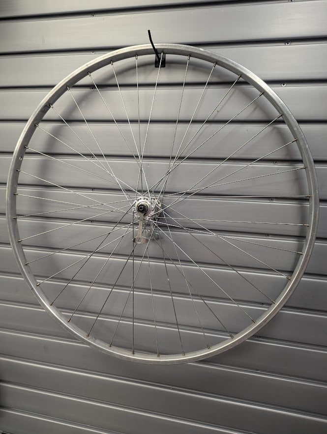 FRONT WHEEL - 27" - Weinnman Rim - Joytech Hub - QR w/ frame  clips - Refurbished