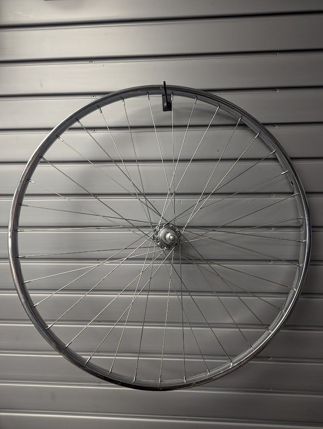 REAR  WHEEL - 26 x 1-3/8 (20x590) - KJ Hub - Van Shothorst Rim - Freewheel - Bolt on -  Refurbished