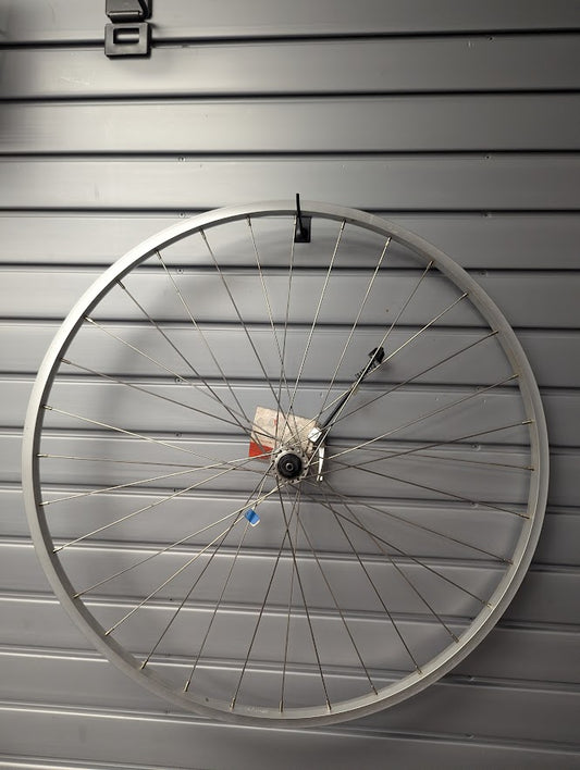 WHEELSET - 700c - Shimano Parallax Hubs - Araya Rims - Rear Cassette - QR - NEW