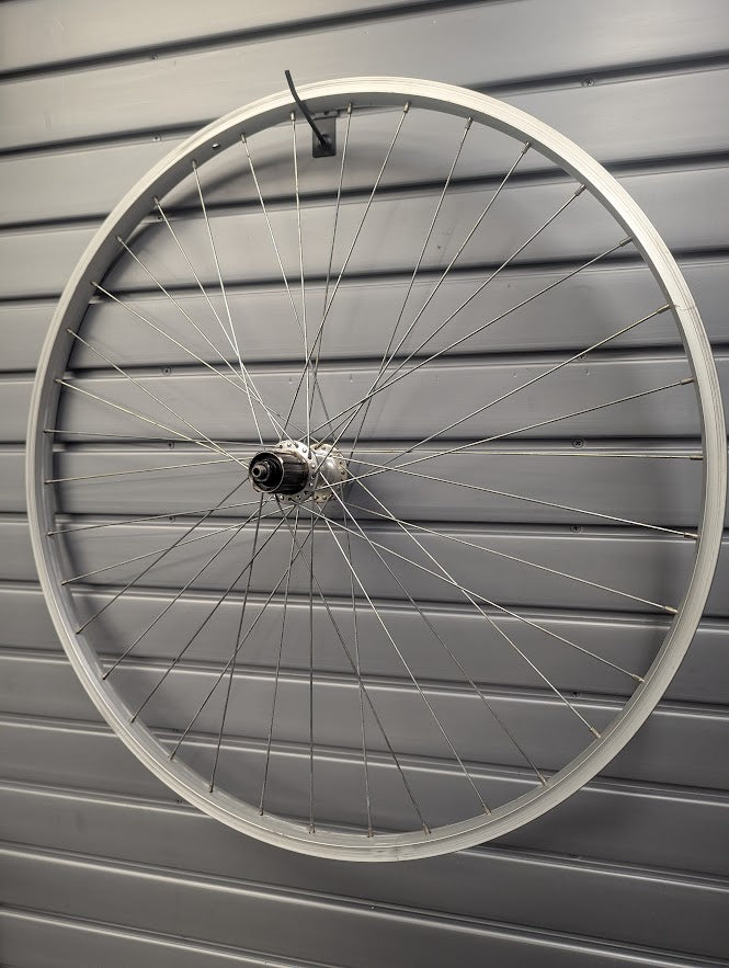 REAR WHEEL - 700c - Generic Hub - Araya Rim - 7s Cassette - QR - Refurbished