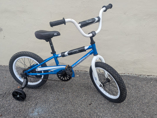 Free Agent 16" Kids Bike with Training Wheels