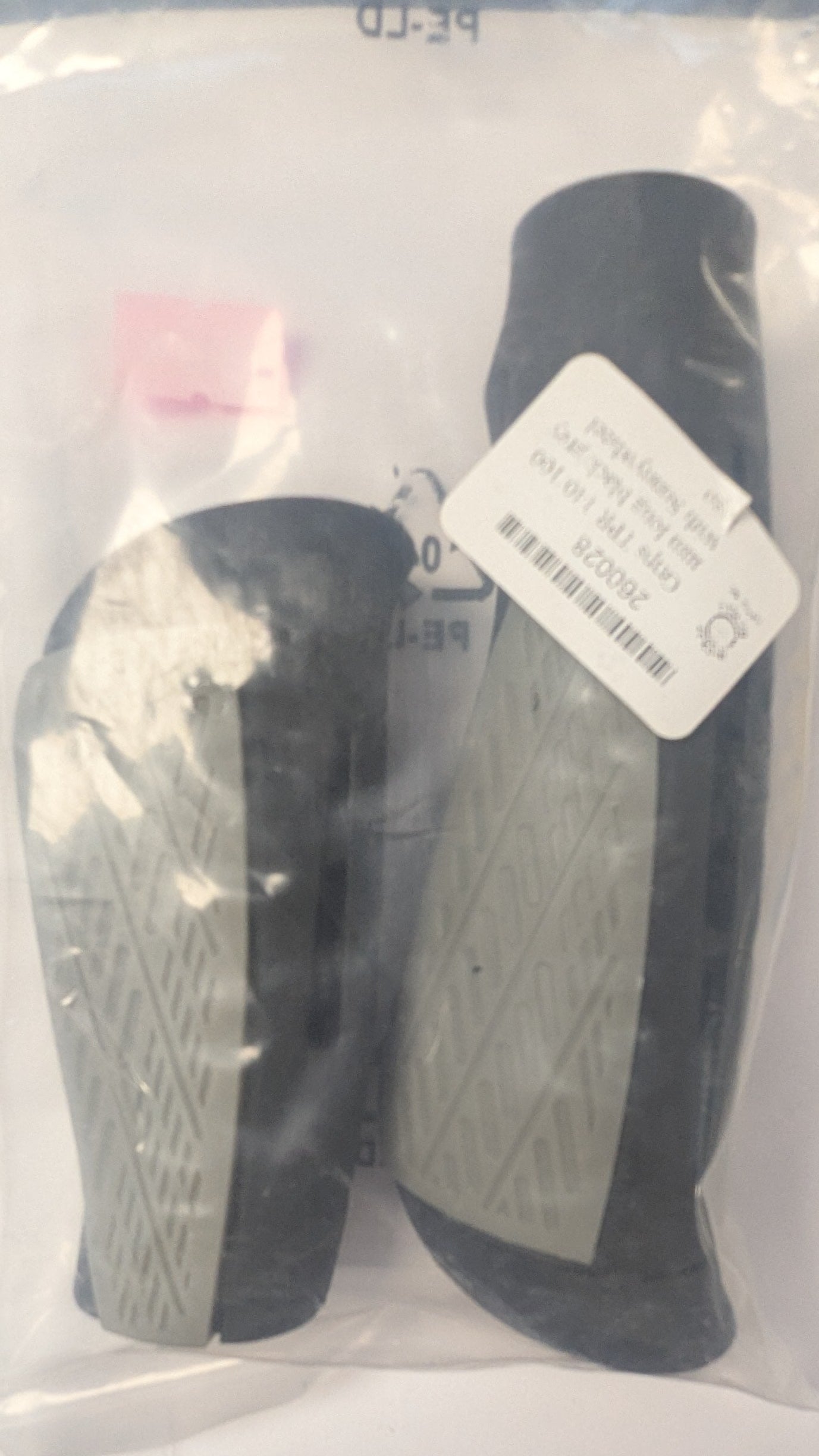 Grips TPR 140/100 mm long black/grey with Sunnywheel logo