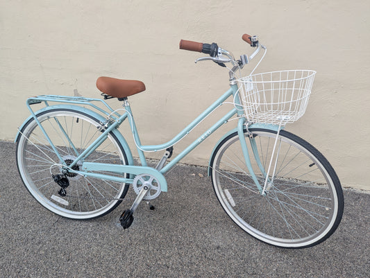 Reid 7-speed Market Bike - Sage - Medium - w/Basket