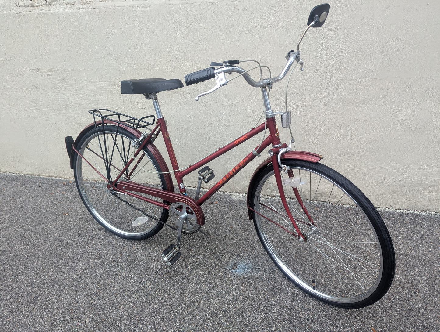 Raleigh Sport 3spd Market Bike Step Over