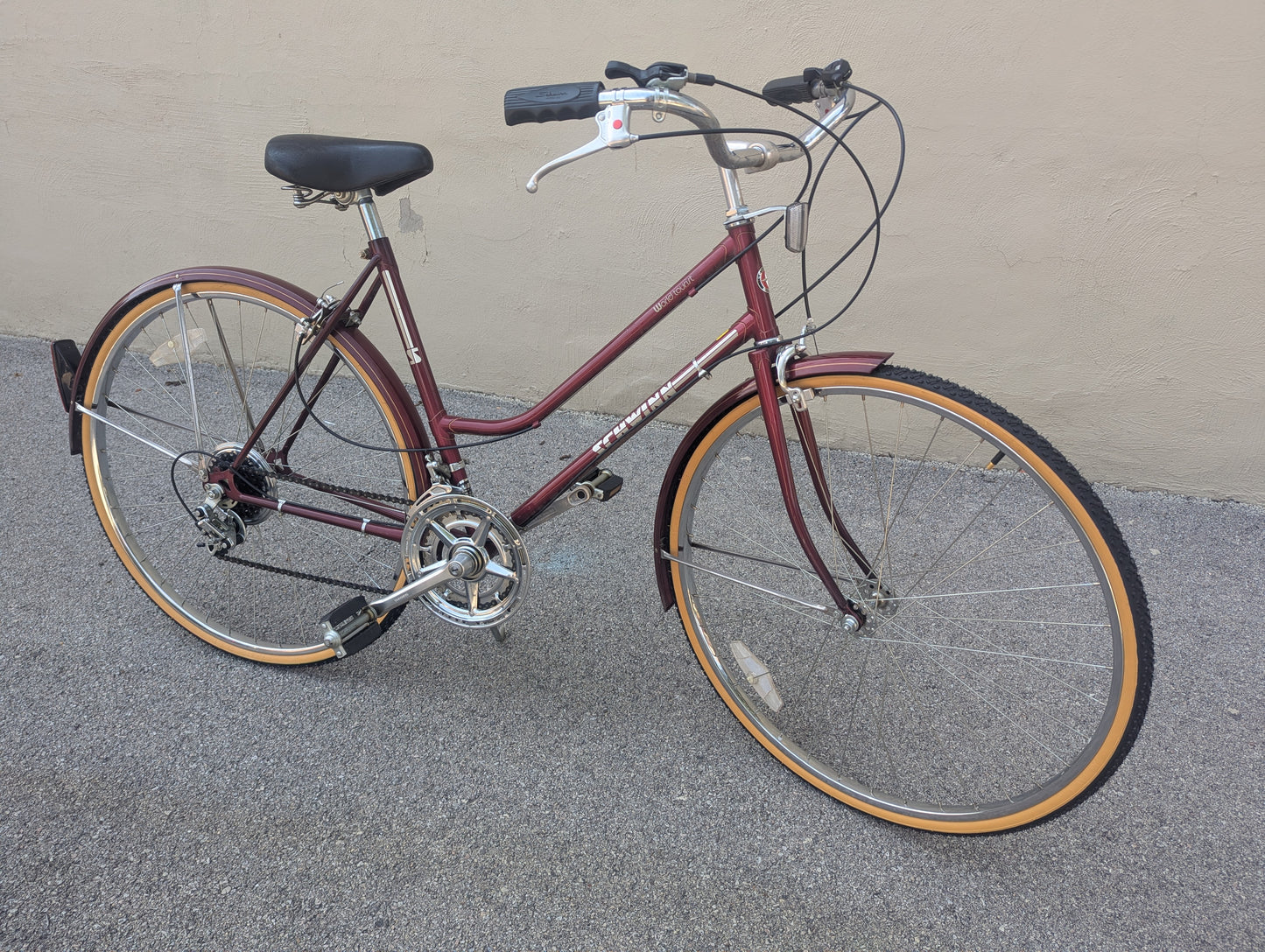 Schwinn World Tourist 10speed Step Over Market Bike