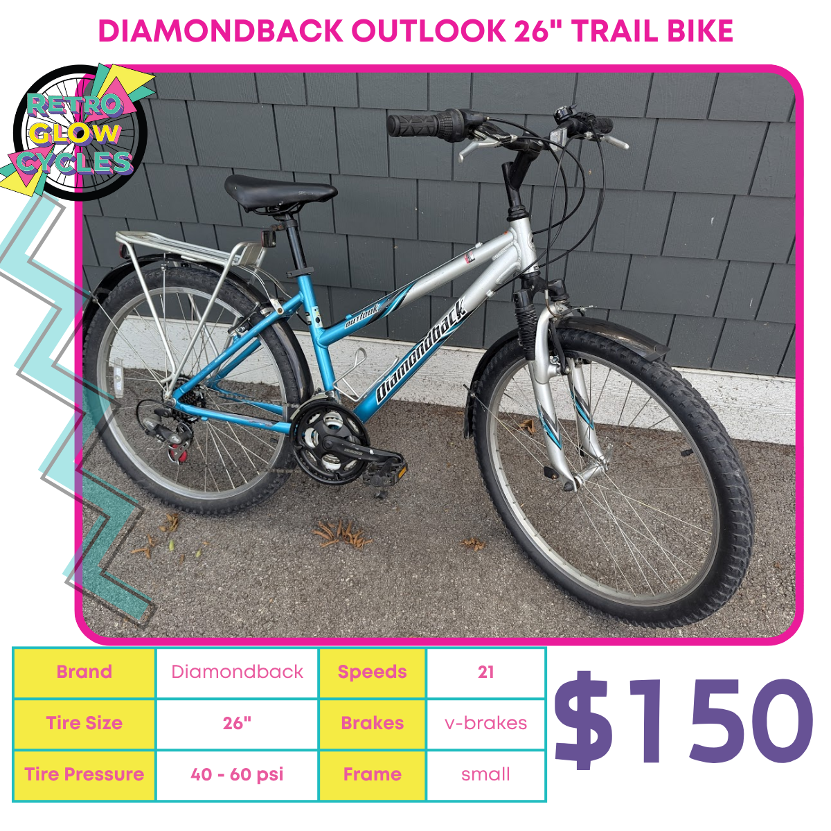 Diamondback Outlook 26" Trail Bike
