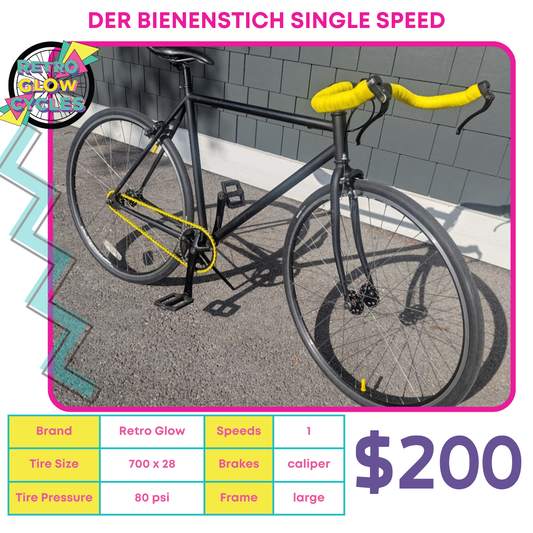 Der Bienenstich single speed bike.