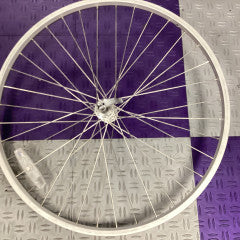 USED 26” front wheel qr alloy