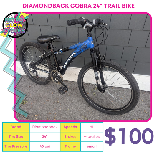 Diamondback Cobra 24" Trail Bike