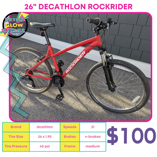 Decathlon Rockrider 26" Bike