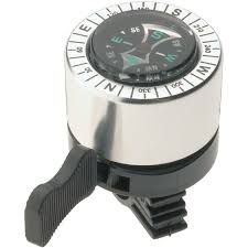 Dimension Compass Bell: Silver/Black