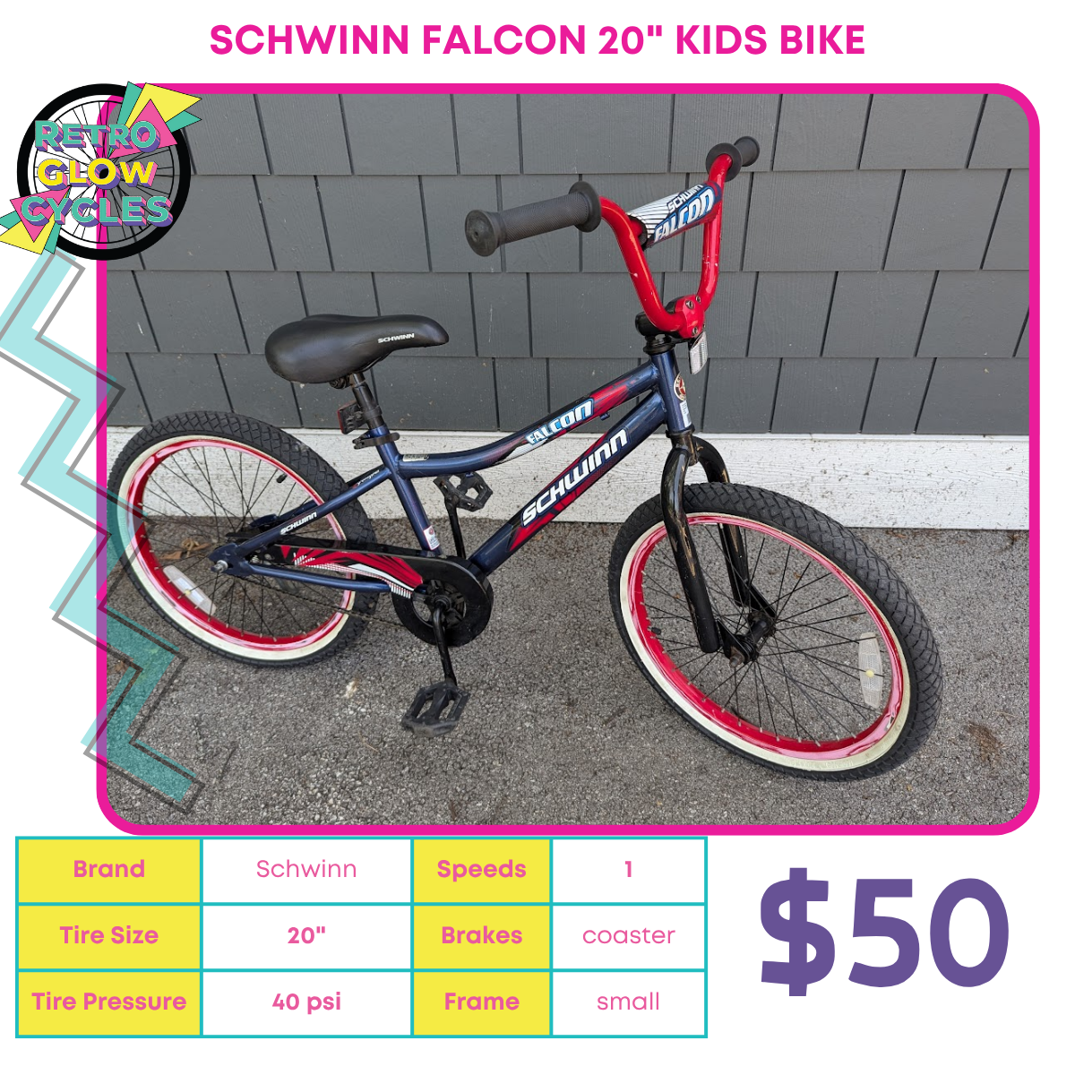 Schwinn Falcon 20" Kids Bike