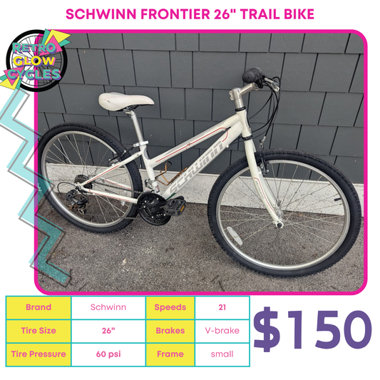 Schwinn Frontier 26" Trail Bike