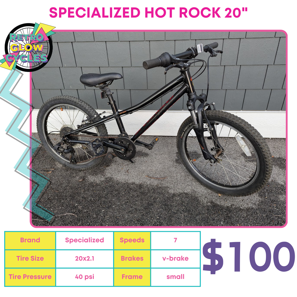 Specialized Hot Rock 20" Bike