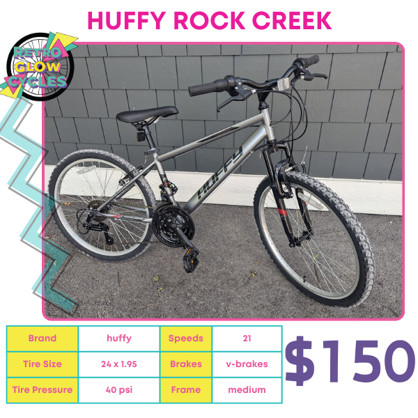 Huffy Rock Creek 24" Bike