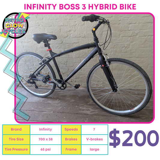 Infinity Boss 3 Hybrid Bike