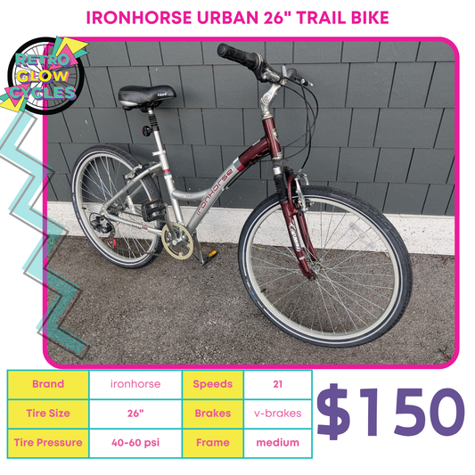 Ironhorse Urban 26" Trail Bike