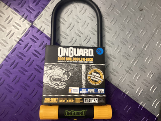 OnGuard 8009 BULLDOG LS U-LOCK 4.5" x 11.5"