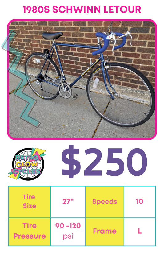 1980's Schwinn LeTour Road Bike