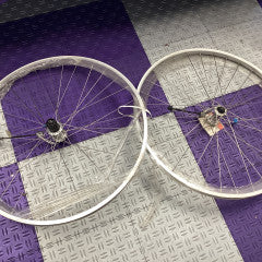 700c wheel SET vx300 rims shimano alivio 8 speed cassette hub