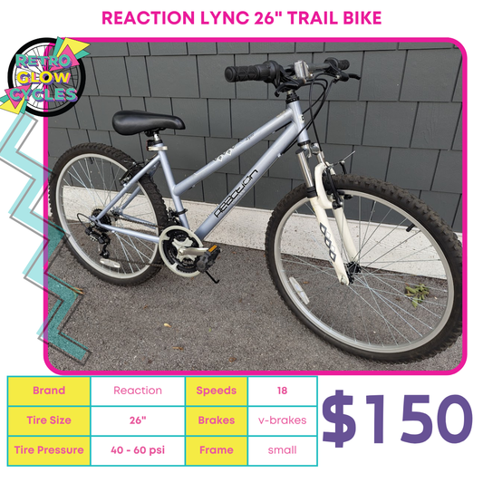 Reaction Lync 26" Trail Bike