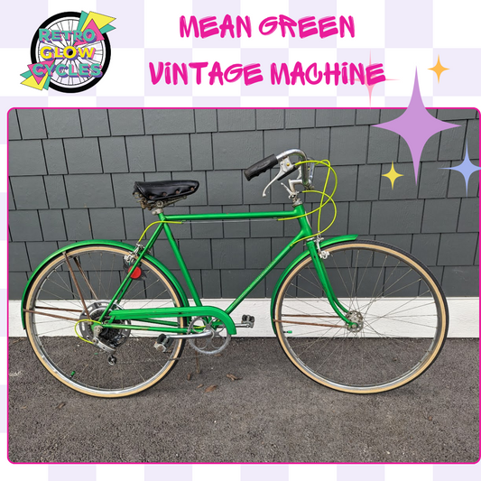 Schwinn Mean Green Vintage Machine