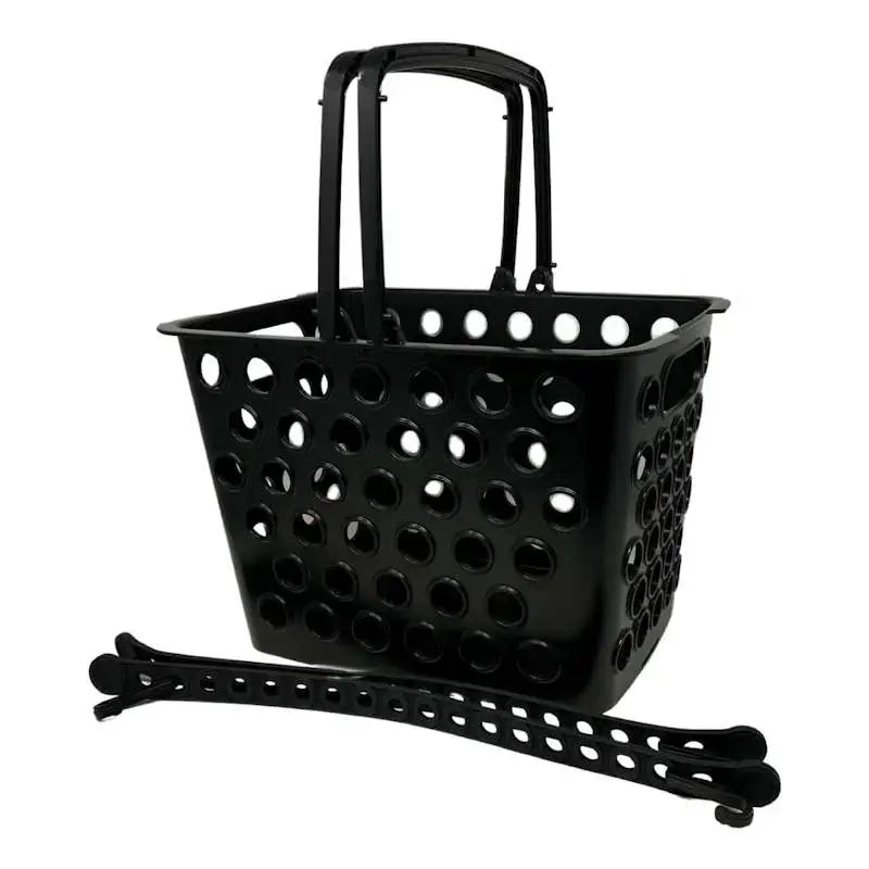 MOMO REAR BASKET W/ MOLDED HANDLES STRAP-ON