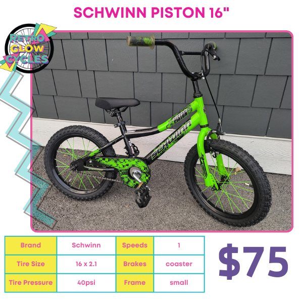 Schwinn Piston 16" Kids Bike