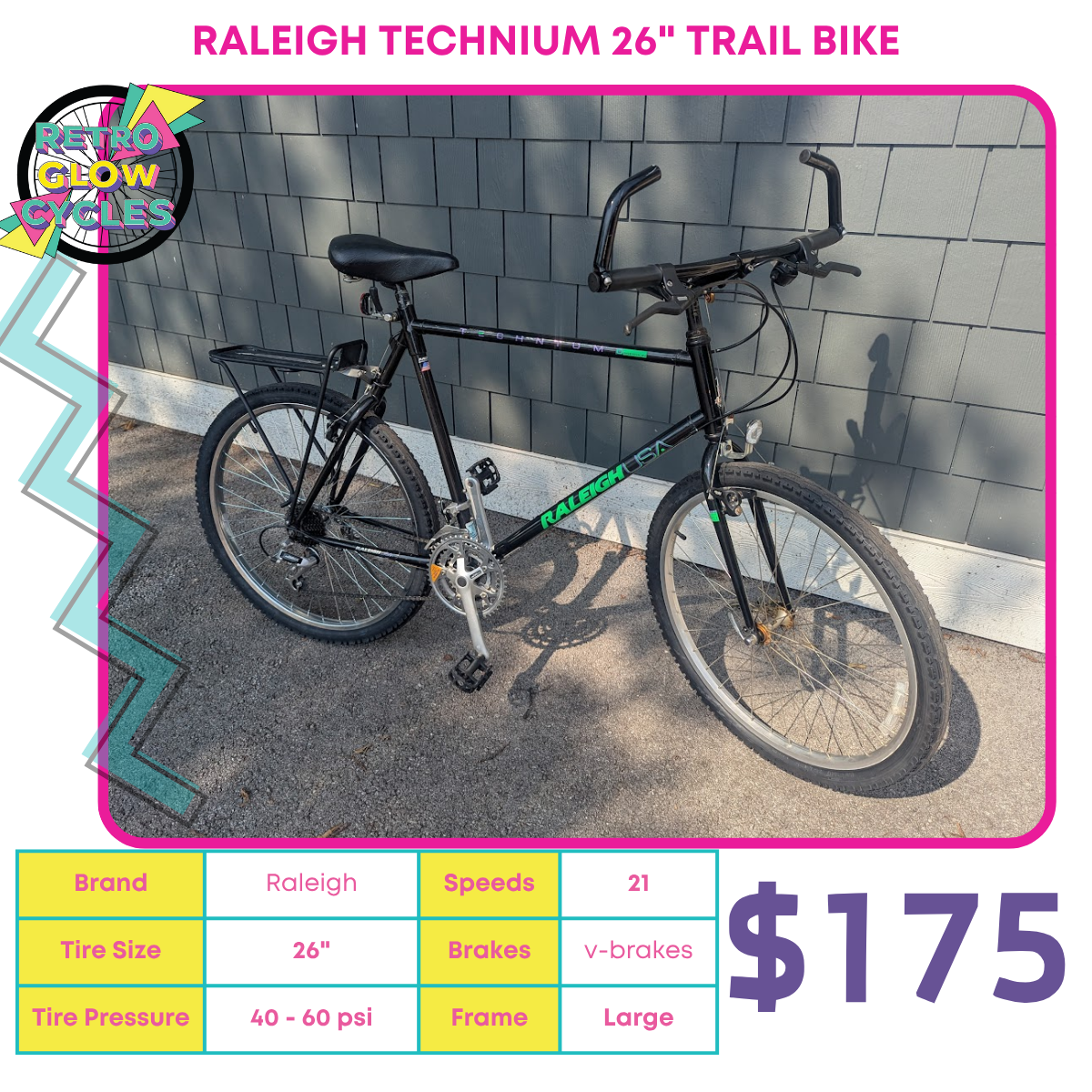 Raleigh Technium 26" Trail bike