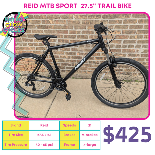 Reid MTB Sport 27.5" Trail Bike XL Frame