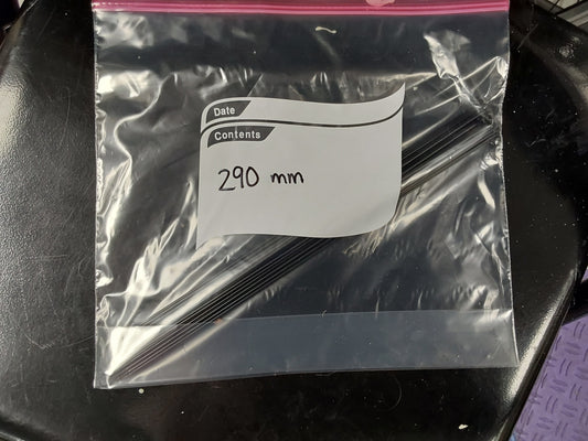 290mm spokes black