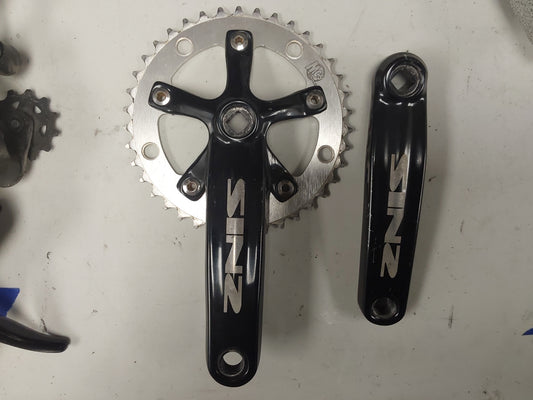 SINZ crank set w/gear, 155mm