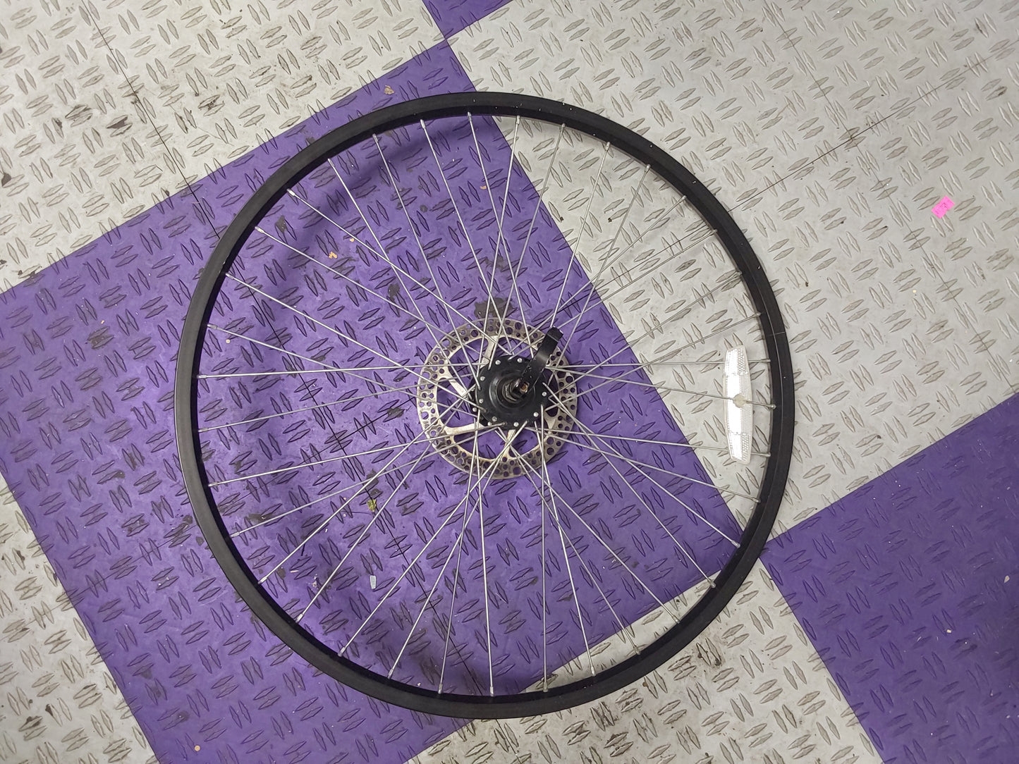 REAR WHEEL - 26", Disc, QR, generic rim/hub