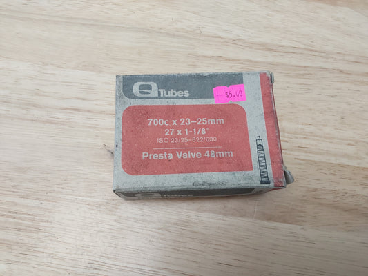 Presta valve 48mm inner tube 27x1-1/8