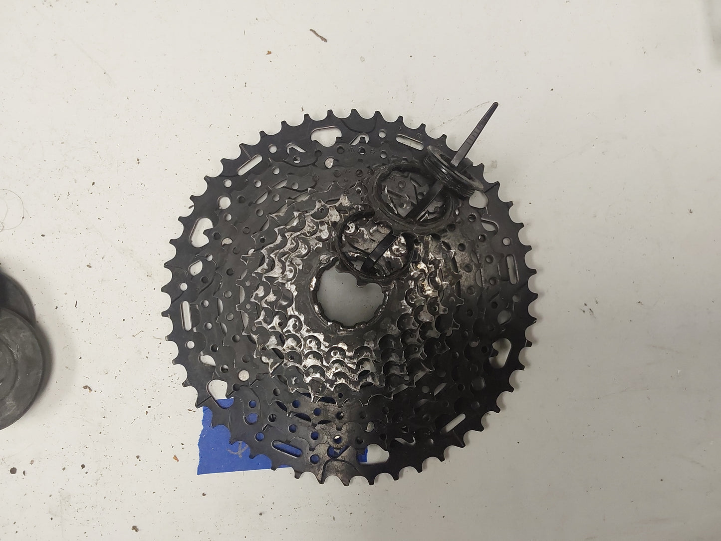 Black 10 speed cassette