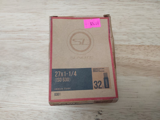 Sunlite Schrader inner tube 27x1-1/4