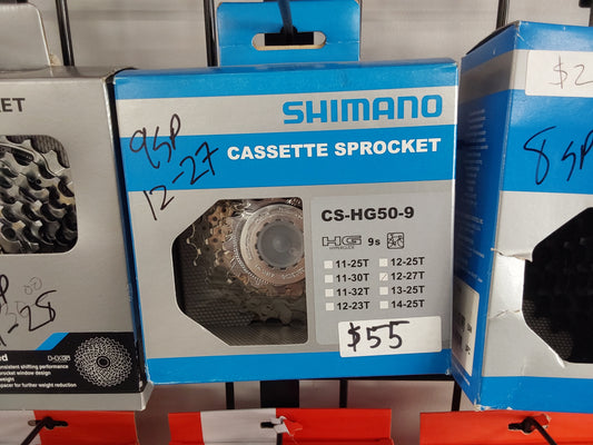 Shimano Cassette Sprocket, 9SP, 12-27