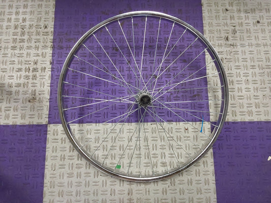 REAR WHEEL - 26", generic rim, K7 hub, freewheel, bolt-on
