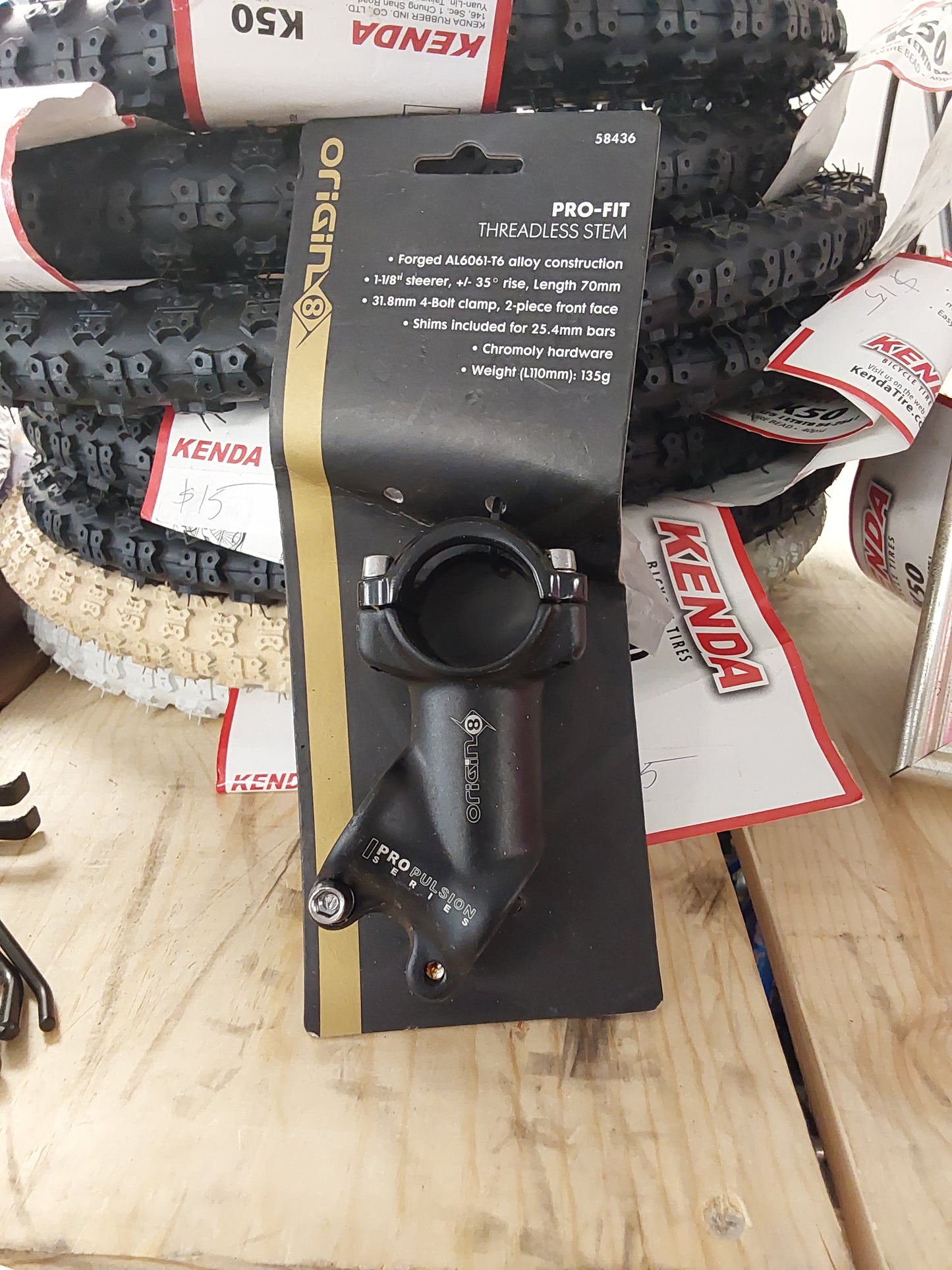 Origin8 70mm threadless stem