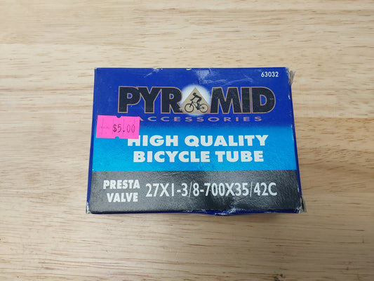 Pyramid Presta tube 27x1-3/8