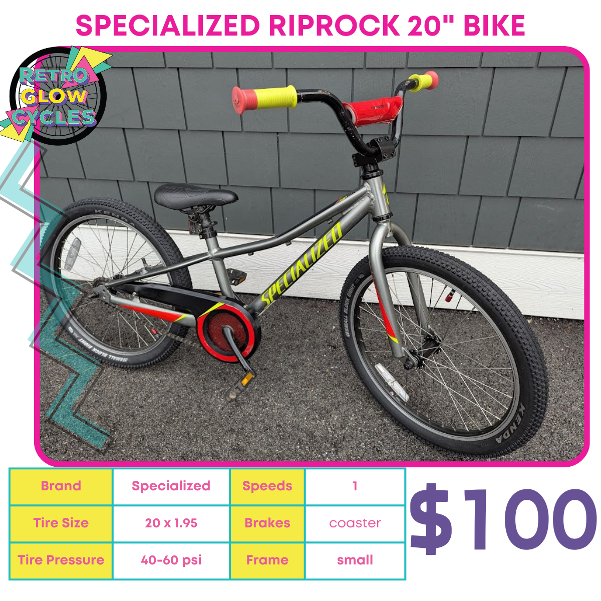 Specialized Rip Rock 20" Bike