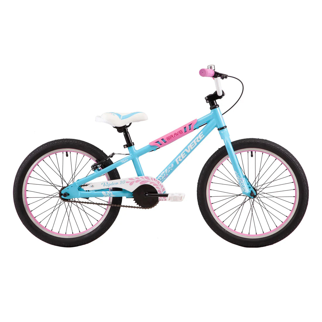 *NEW* Revere Ryder 20" Kids Bike - Blue/Pink