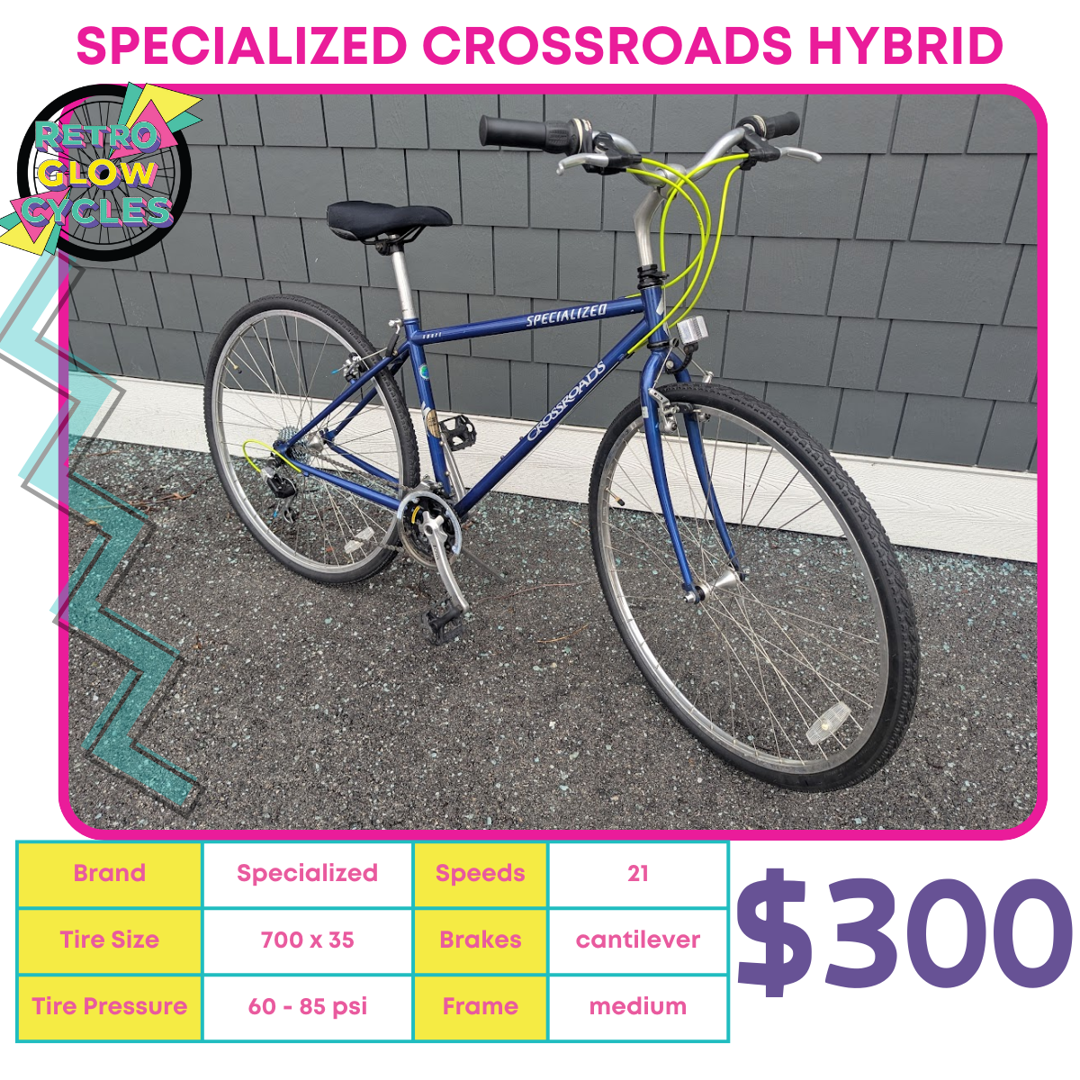 Specialized Crossroads Hybrid Bike